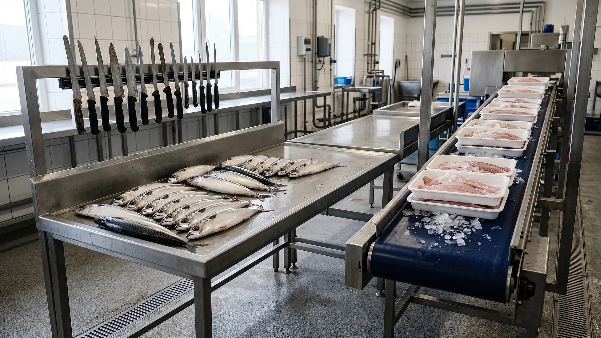 Newly Built Cold Storage With Seafood Processor License