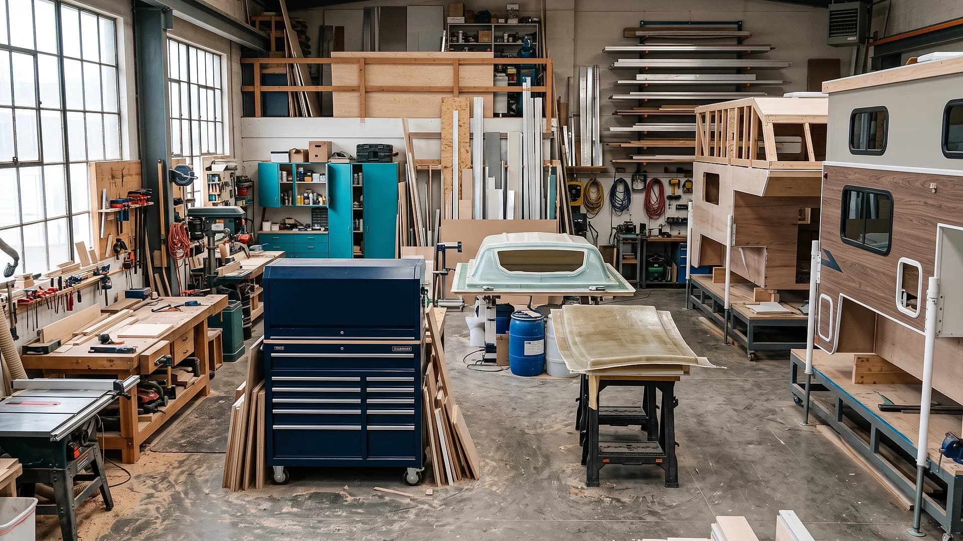 Established Trailer Manufacturing And Service Company With RE