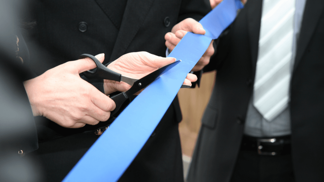 ribbon cutting