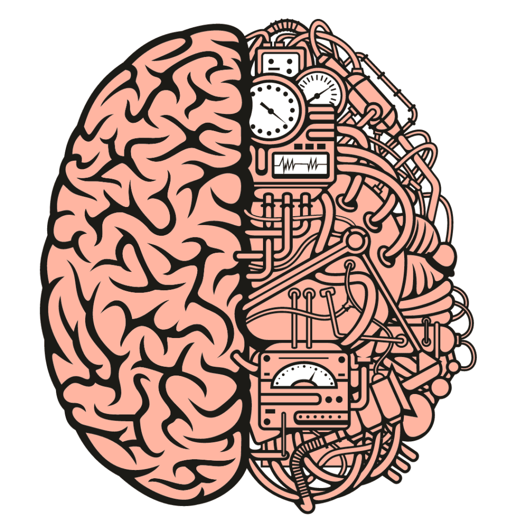 left and right brain