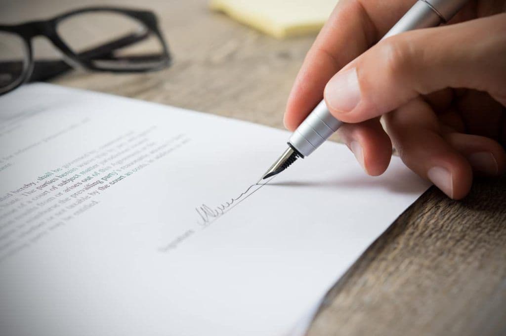 sign a non-disclosure agreement (NDA)