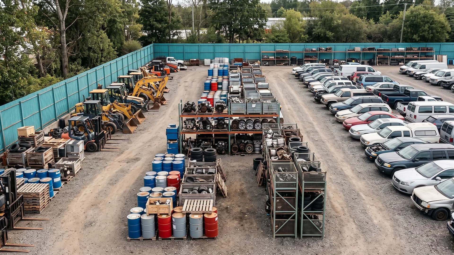 Established Auto Recycling & Salvage Yard on 134 Acres