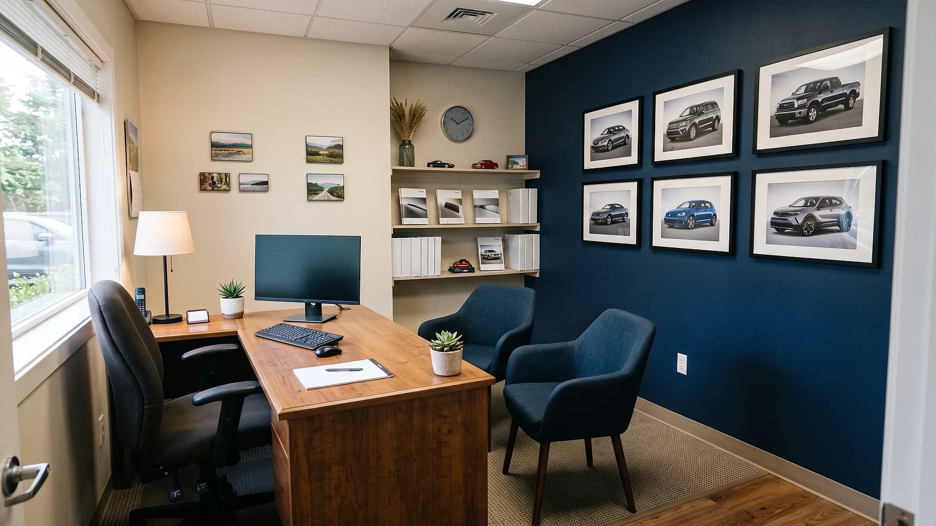 Used Car Dealership and Service Center