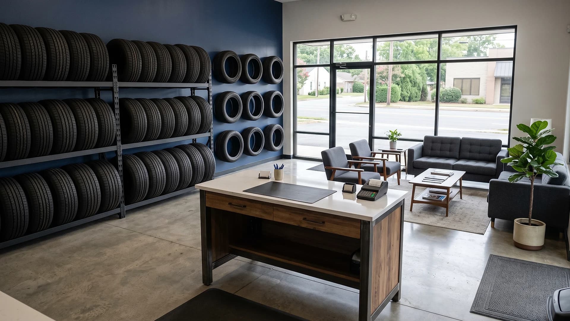 Turnkey Tire & Auto Shop With Real Estate