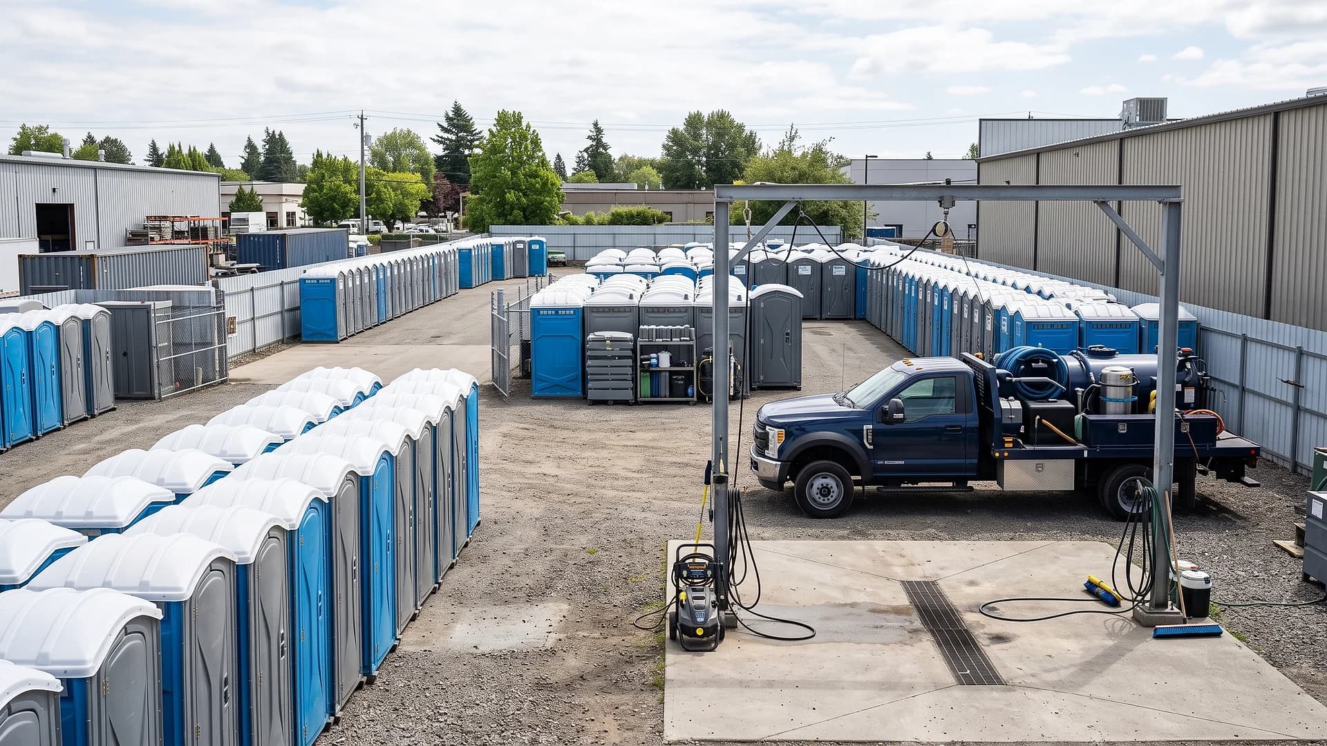 Established Septic Company–real Estate And Equipment Included