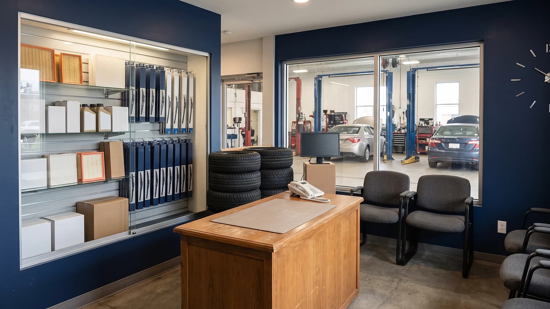 Established Auto Service Center with option to purchase Real Estate